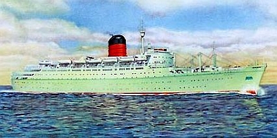 Carmania (Cunard Line) 1954