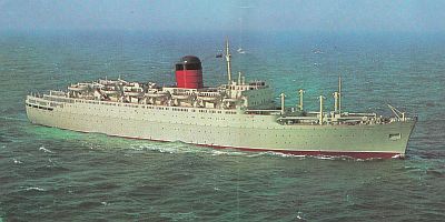Franconia (Cunard Line) 1955
