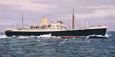Rangitoto - 1949 - New Zealand Shipping Co.