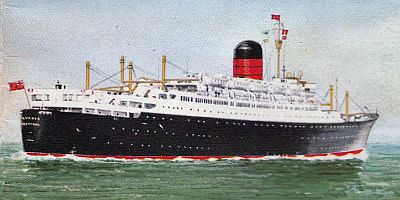 Sylvania - 1957 - Cunard Line